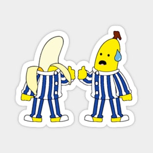 Bananas in Pijamas parody 90s retro humor Magnet