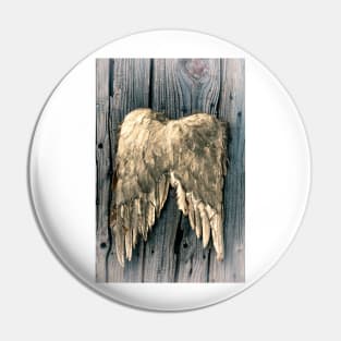 Golden Angel Wings Pin