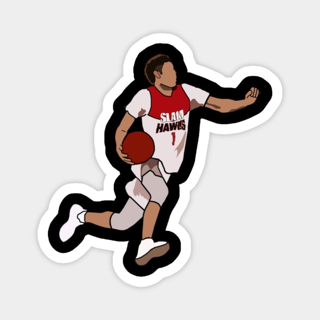 Lamelo Ball Illawarra Hawks NBL Magnet by IveyEricssonArt