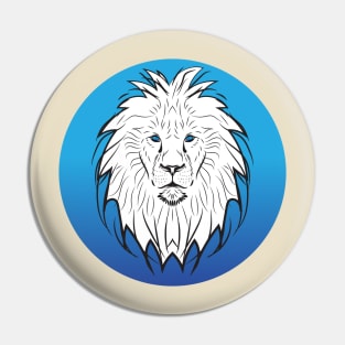 Be the Lion, be brave Pin