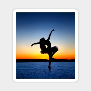 Salt Flats Dancer Magnet