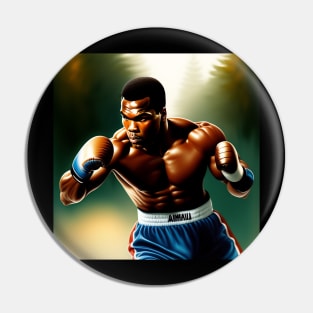 Muhammad Ali Boxing Pose Pin