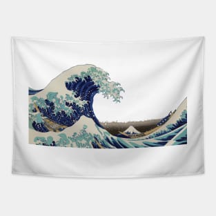 The Great Wave off Kanagawa by the Japanese ukiyo-e artist Hokusai Tapestry