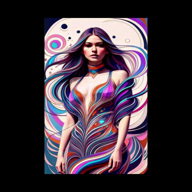 Abstract Fashion Style Female Model Art by joolsd1@gmail.com