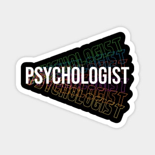 Psychologist art design Magnet