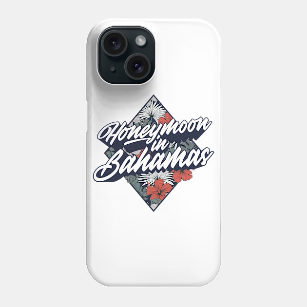 Honeymoon in Bahamas Phone Case by bluerockproducts