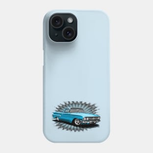 Blue 1960 El Camino Phone Case