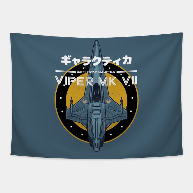 Viper MK VII Tapestry by redwane