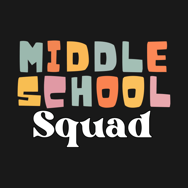 middle school squoad by Thoratostore