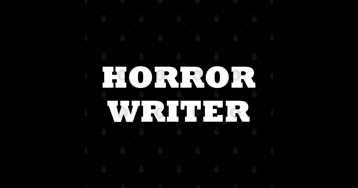 Horror Writer - Horror Writer - Sticker | TeePublic