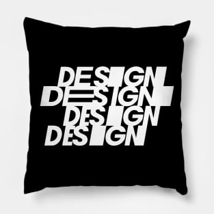 Stretched Design Logo Pillow