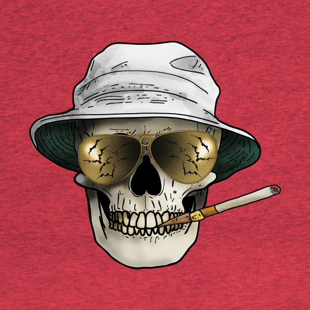 Discover Hunter Skull Thompson - Fear And Loathing In Las Vegas - T-Shirt