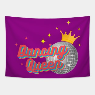 Dancing Queen with Crown Tapestry