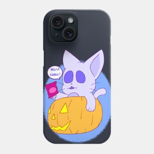 Ghost Cat Phone Case