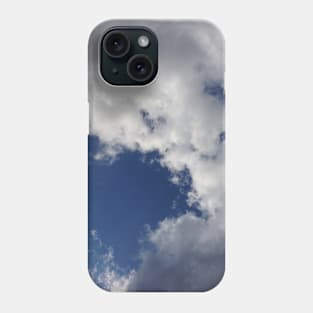 Clouds in the sky Phone Case