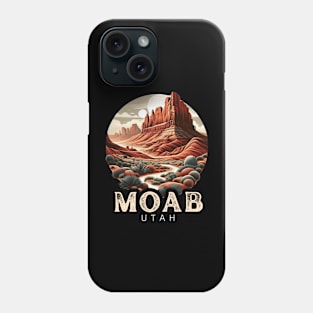 Vintage Moab Desert Canyon Phone Case