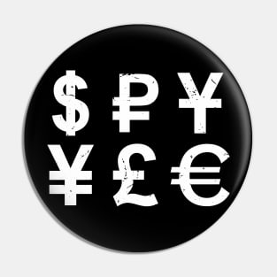 money symbol Pin