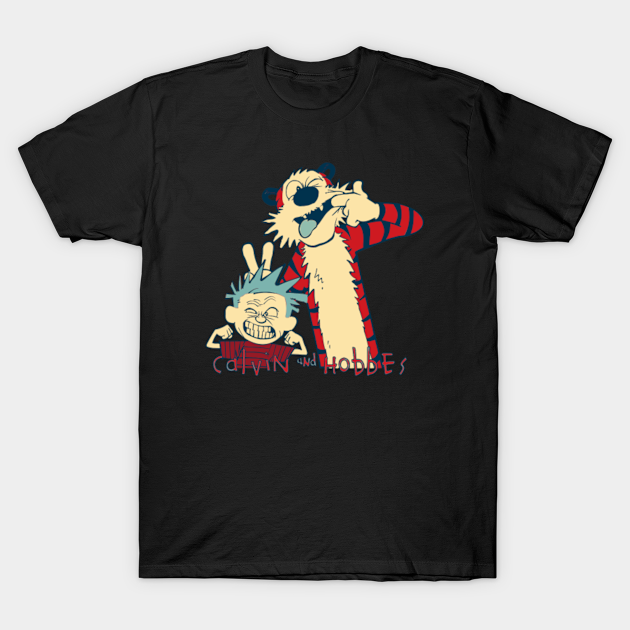 Calvin And Hobbes Calm - Calvin And Hobbes - T-Shirt