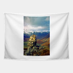 Colourful Cairn on Side Pike Tapestry