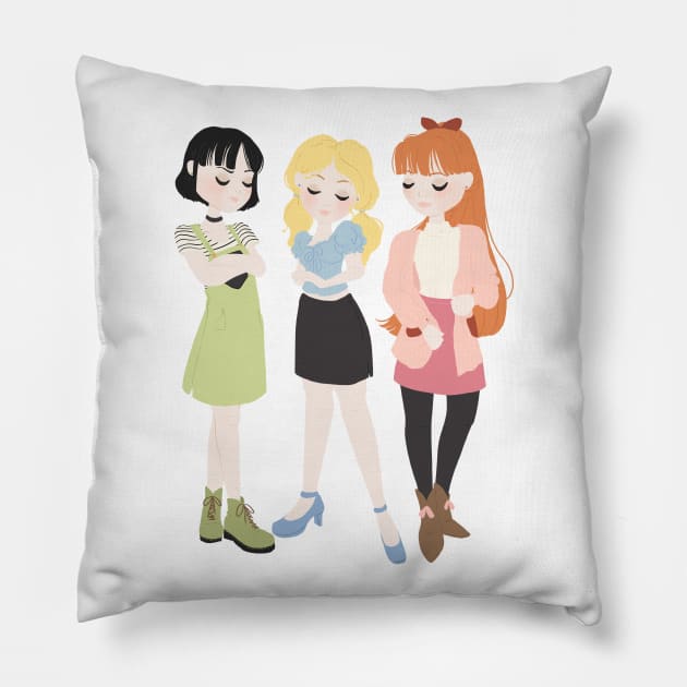 Chemical X Pillow by littlemoondance