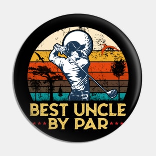 Best Uncle by Par - Golf Pin