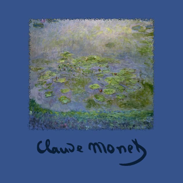 Waterlilies by Claude Monet by MasterpieceCafe