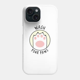 Wash your paws Phone Case