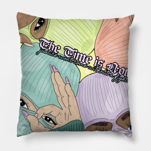 Insurrectionary Girl Gang Pillow