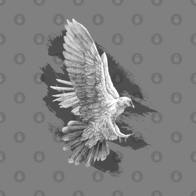 The Graphite Eagle by LilianaTikage