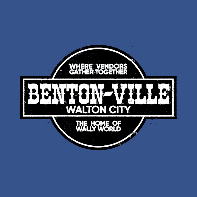 Bentonville - Walton City by rt-shirts