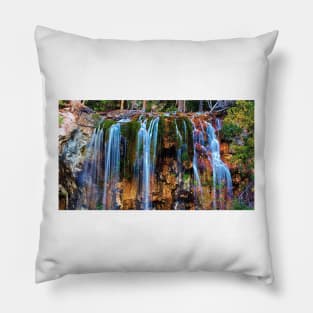 Hanging Lake Falls Pillow