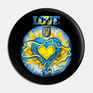 peace for ukraina Pin