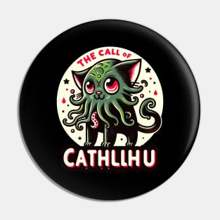 Cthulhu Cat - Mysterious Mythical Feline Pin