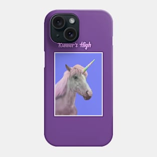 Runner's High Unicorn Phone Case