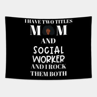 Social Work Mom Tapestry