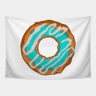 Donut blue Doughnuts Candy Bakery Best Gift Idea Tapestry