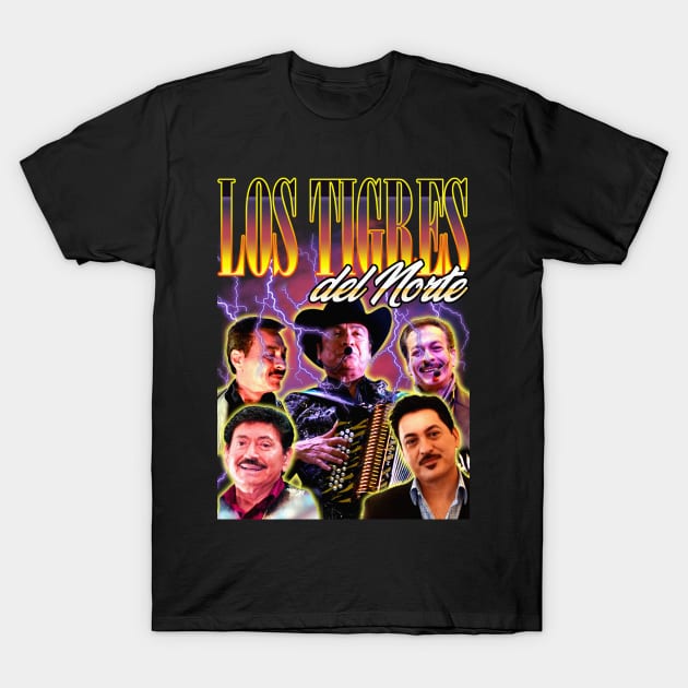 Los Tigres del Norte Vintage Retro Design