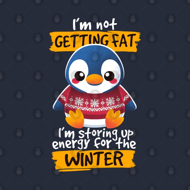 fat penguin at winter by NemiMakeit