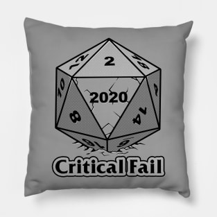 D2020 Critical Fail Pillow