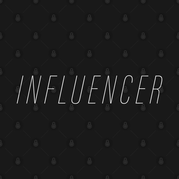 INFLUENCER Minimal Aesthetic Social Media Content Creator by savage land 