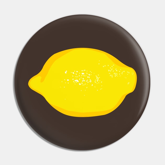 Lemon Pin by Barthol Graphics