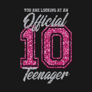 10th birthday T-shirt for girls and boys birthday T-Shirt