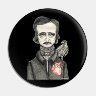 Edgar Allan Poe Pin