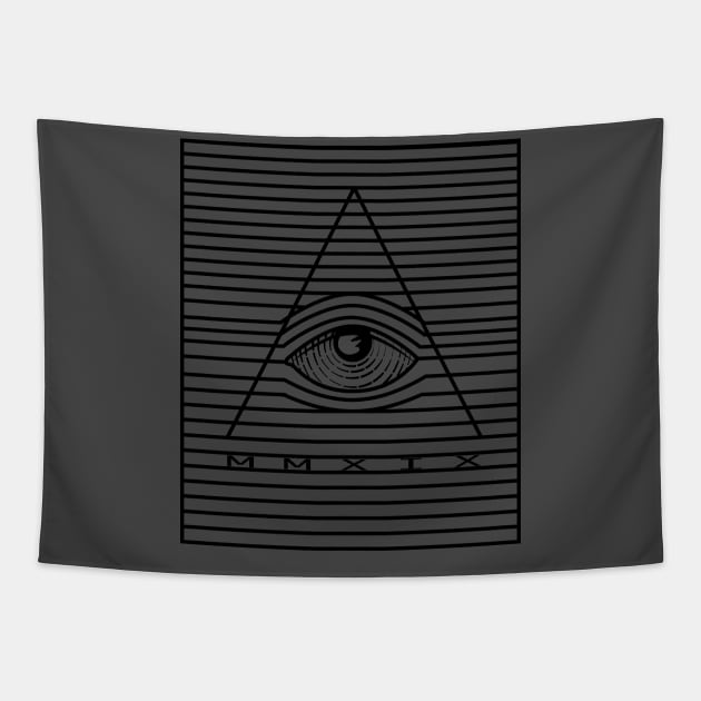 Illuminati Tapestry by mikelcal