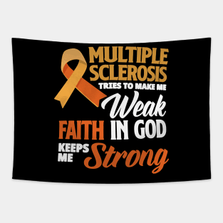 Faith In God MS Awareness Multiple Sclerosis Survivor Tapestry