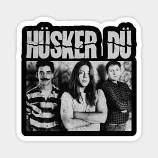 Husker Du Vintage BW Magnet