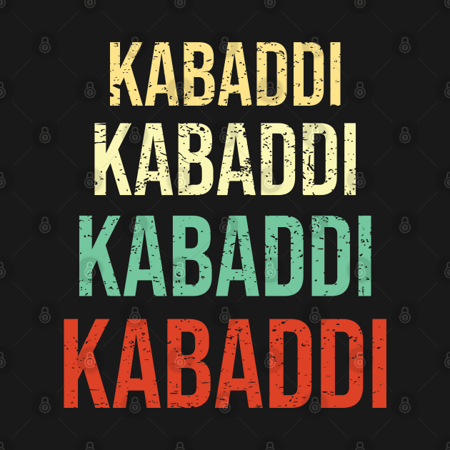 Kabaddi or Kabadi Indian Sports by alltheprints