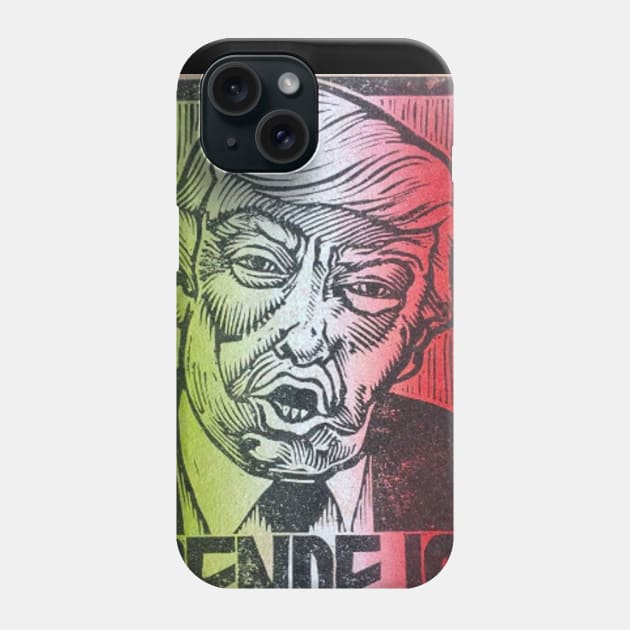 PENDEJO! anti donald trump impeach this racist scumbag Phone Case by charlesstat3