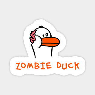 Zombie Duck Magnet