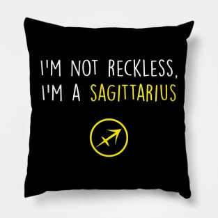 Sagittarius Funny Pillow